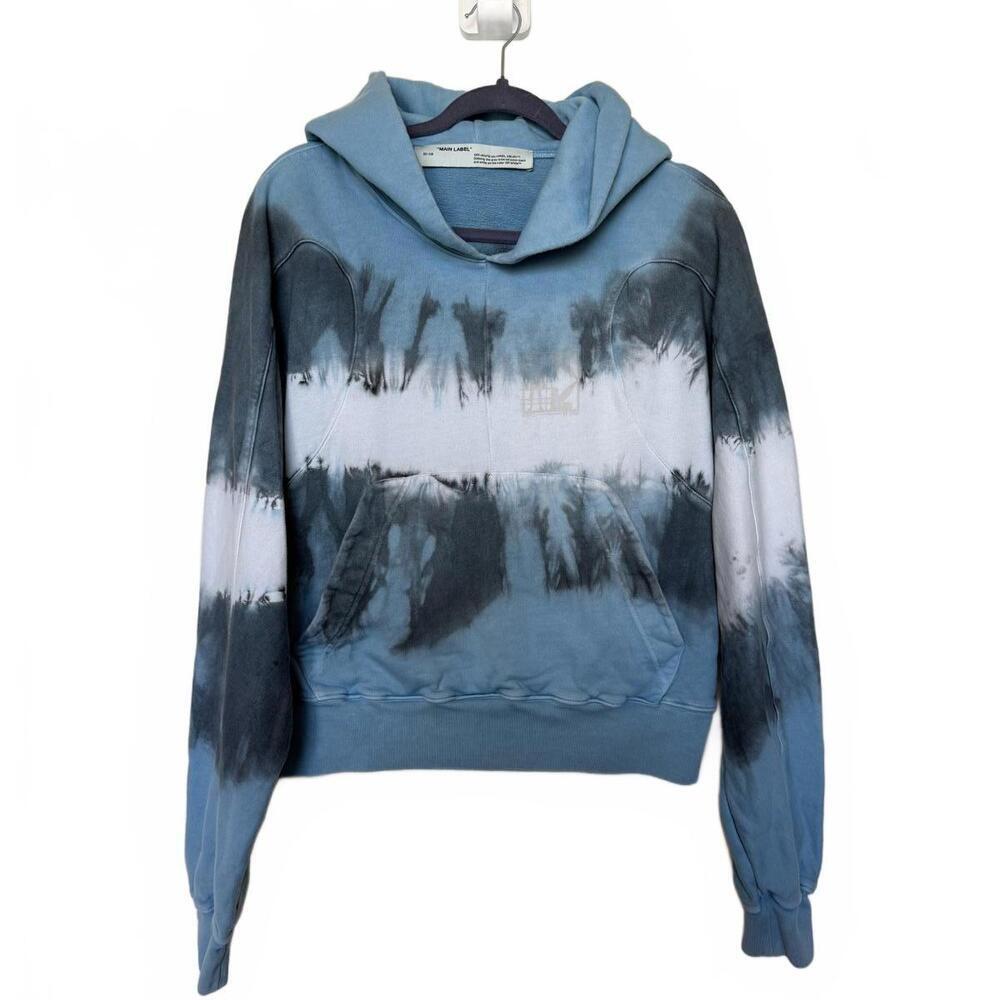 Off-White Tie-Dye Hoodie - Main Label Vigirl Abloh Tag - Picture 6 of 6